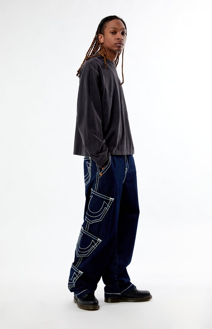 True Religion Super T Baggy Jeans | Pacsun