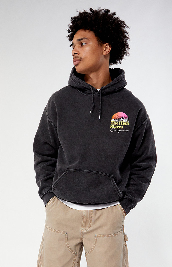 PacSun Gray Vintage Washed Hoodie