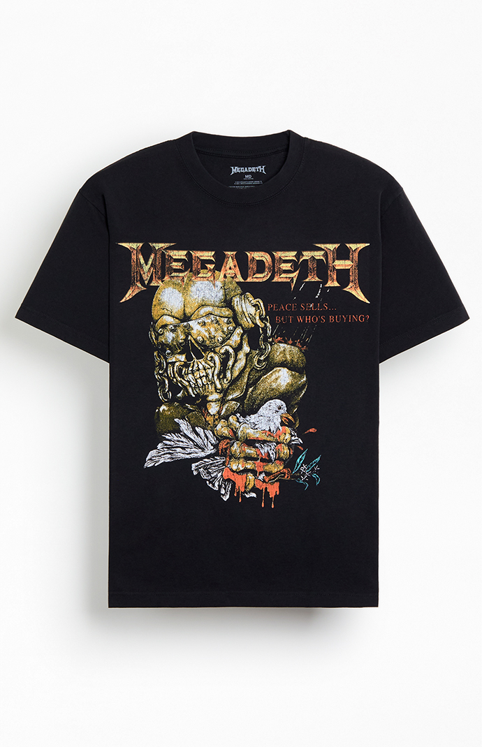 Megadeth Tour '87 T-Shirt | Pacsun