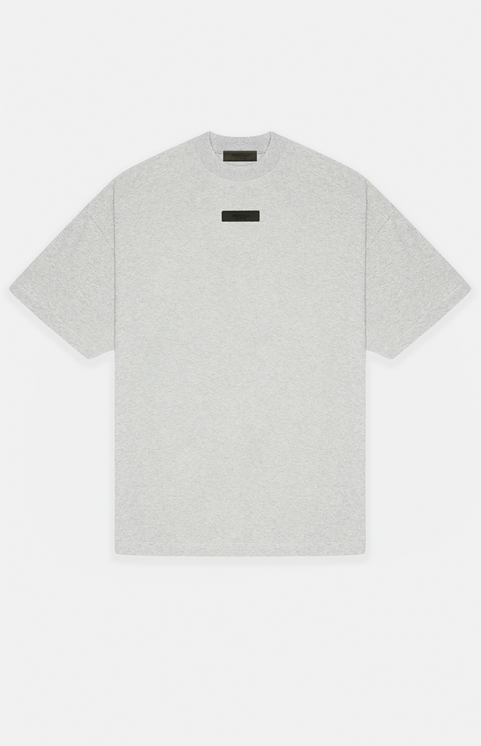 Tシャツ・カットソー FEAR OF GOD Men T-shirt Grey FGE2505101HWJ 085 Fear Of God Logo grey t-shirt - short sleeve | The Fashion