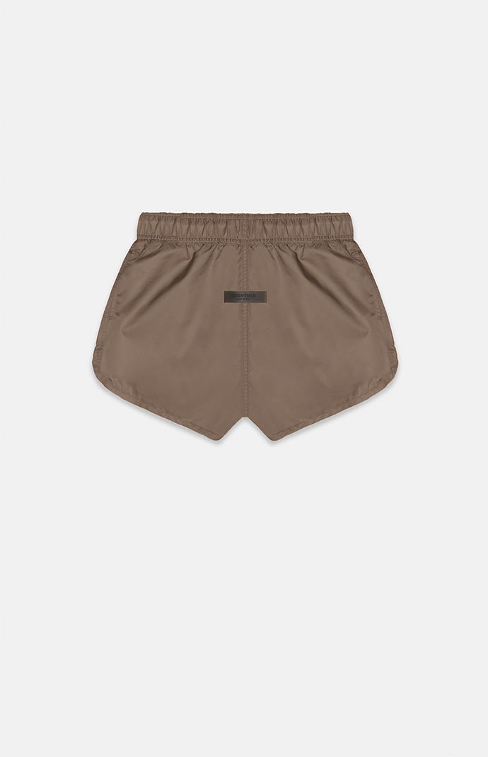 Fear of God Essentials Women's Wood Running Shorts | PacSun