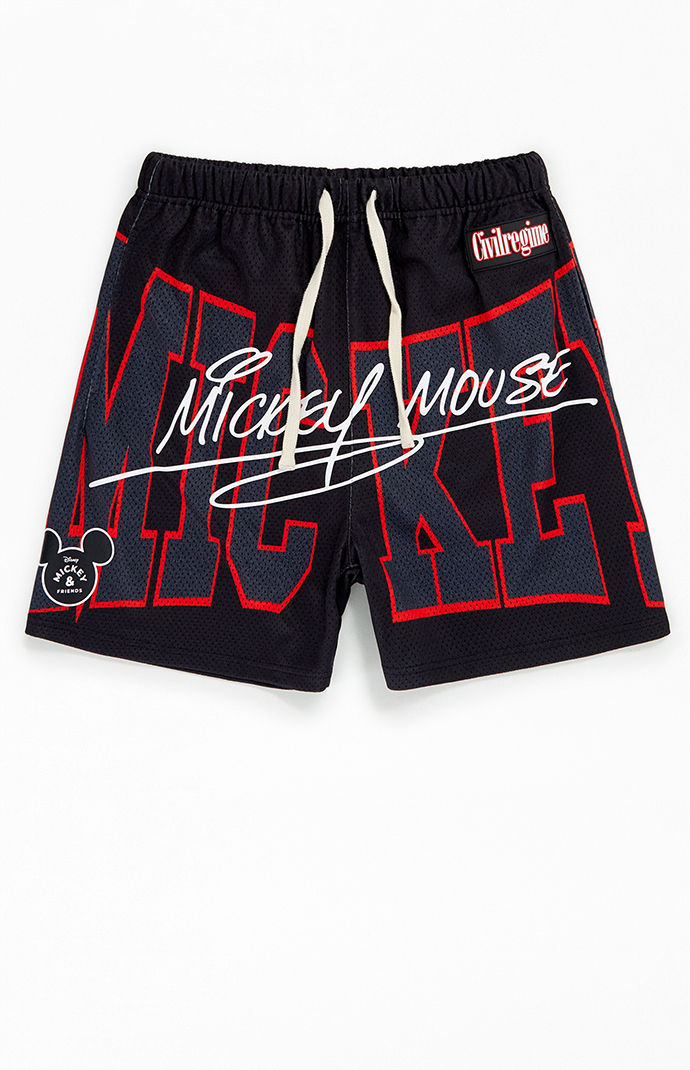 スポーツ・フィットネス Memphis Minnie Civil x Mickey Mouse The Big Mouse Mesh Shorts | PacSun