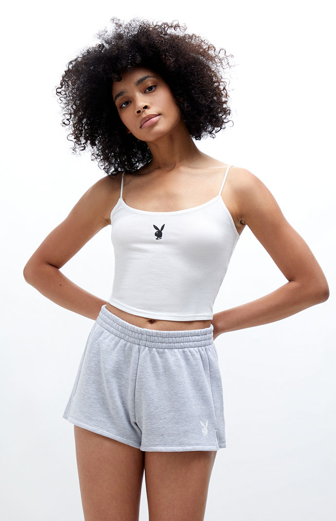 Playboy By PacSun Bunny Sweat Shorts 