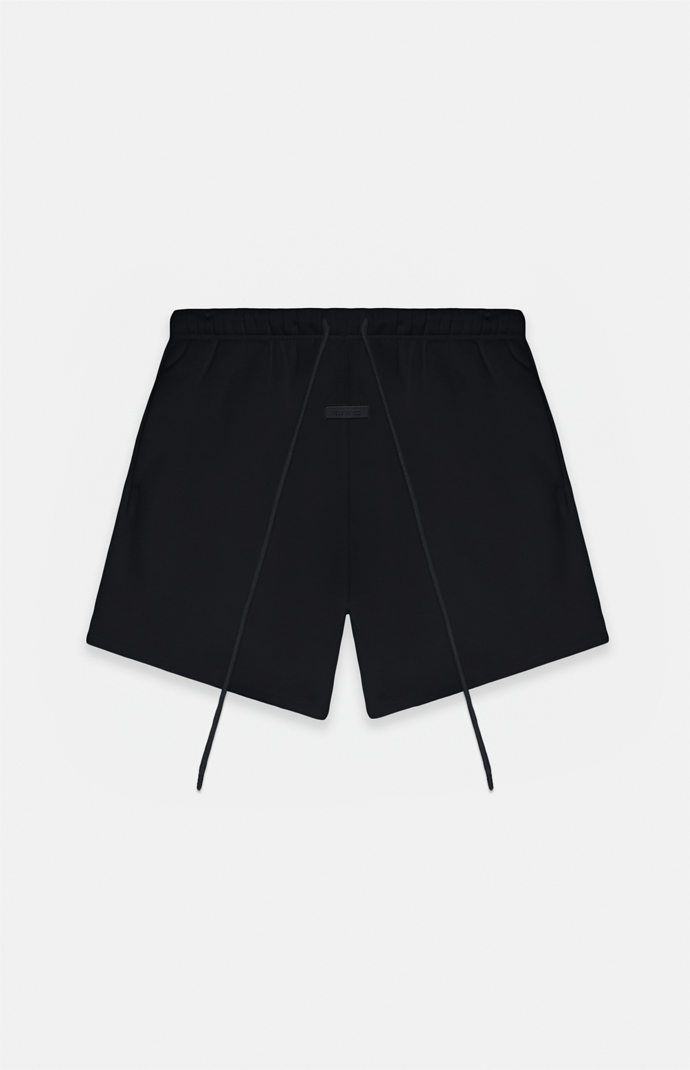 Kids Fear of God Essentials Jet Black Sweat Shorts | PacSun