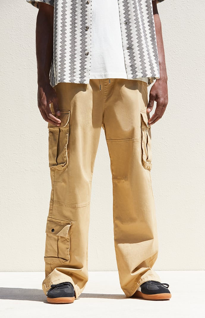 パンツ GUAPI Cream Extra Baggy Cargos XS S GUAPI Cream Extra Baggy Cargos XS S