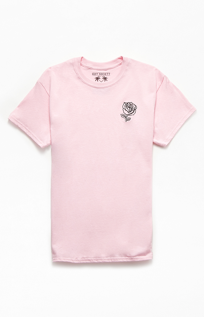 Riot society sales rose shirt