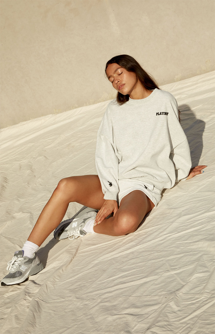 Playboy by pacsun big sales classic crew neck sweatshirt