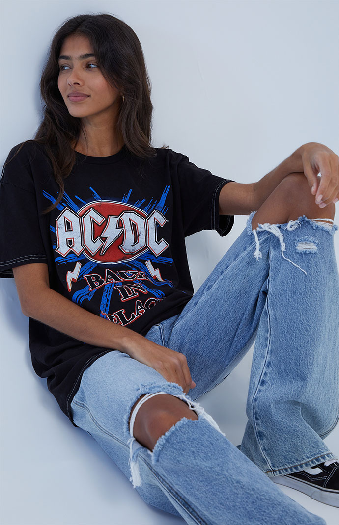 Acdc shirt outfit top