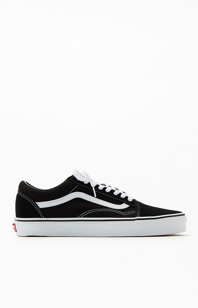 Vans outlet black white