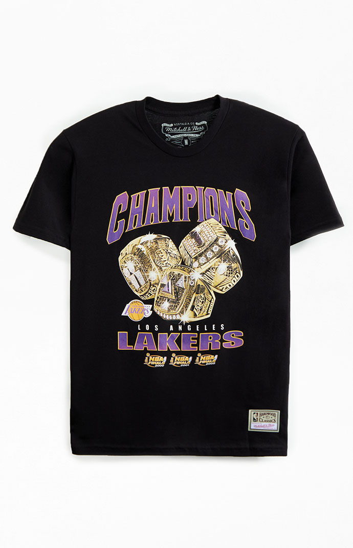 T-shirts Mitchell & Ness NBA Merch Take Out Tee Los Angeles Lakers  White