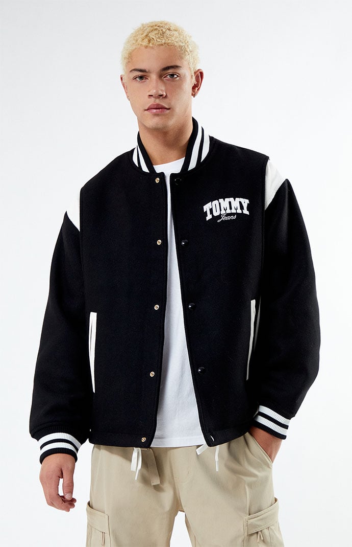 Tommy jeans sales varsity jacket