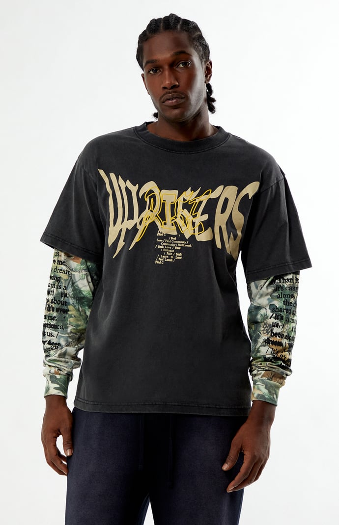UPRISERS Warped Dream Camo 2fer Long Sleeeve T-Shirt | Pacsun
