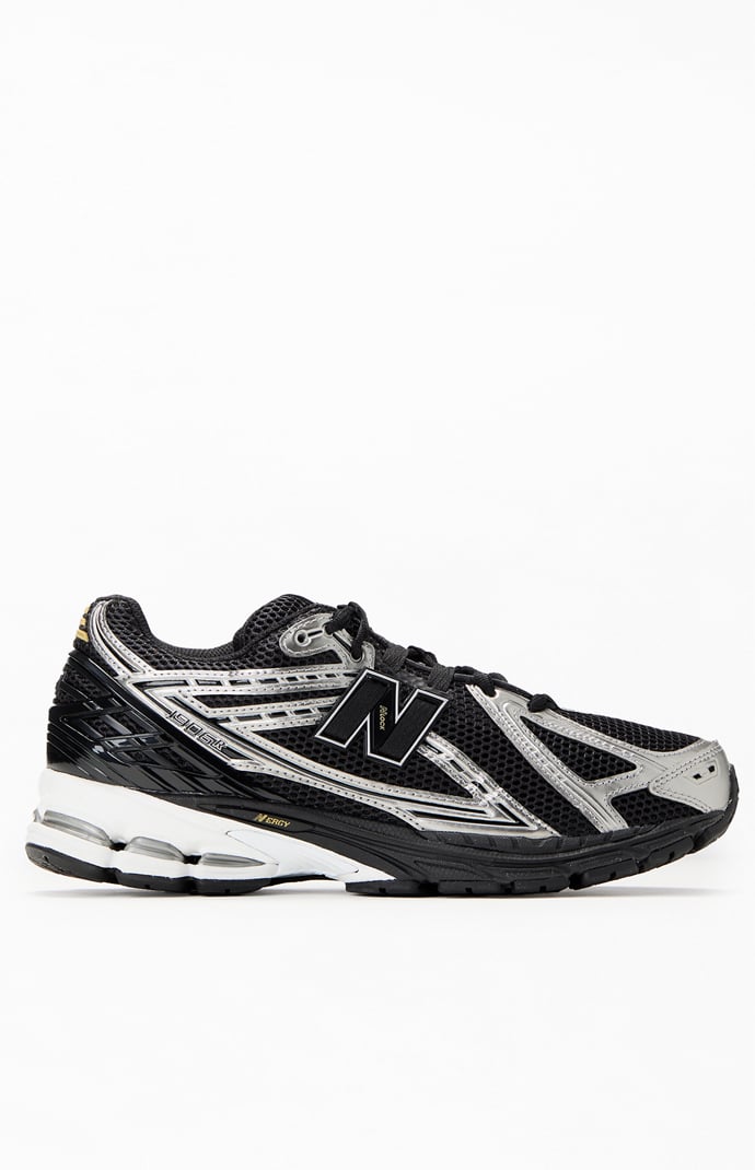 New Balance Black & Silver Metallic 1906R Shoes | PacSun