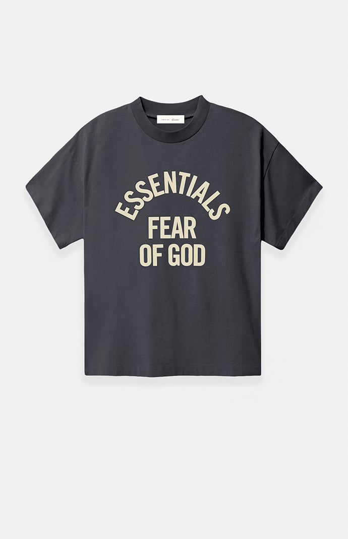 Fear of God ESSENTIALS Women's Faded Black Campus Classic Short