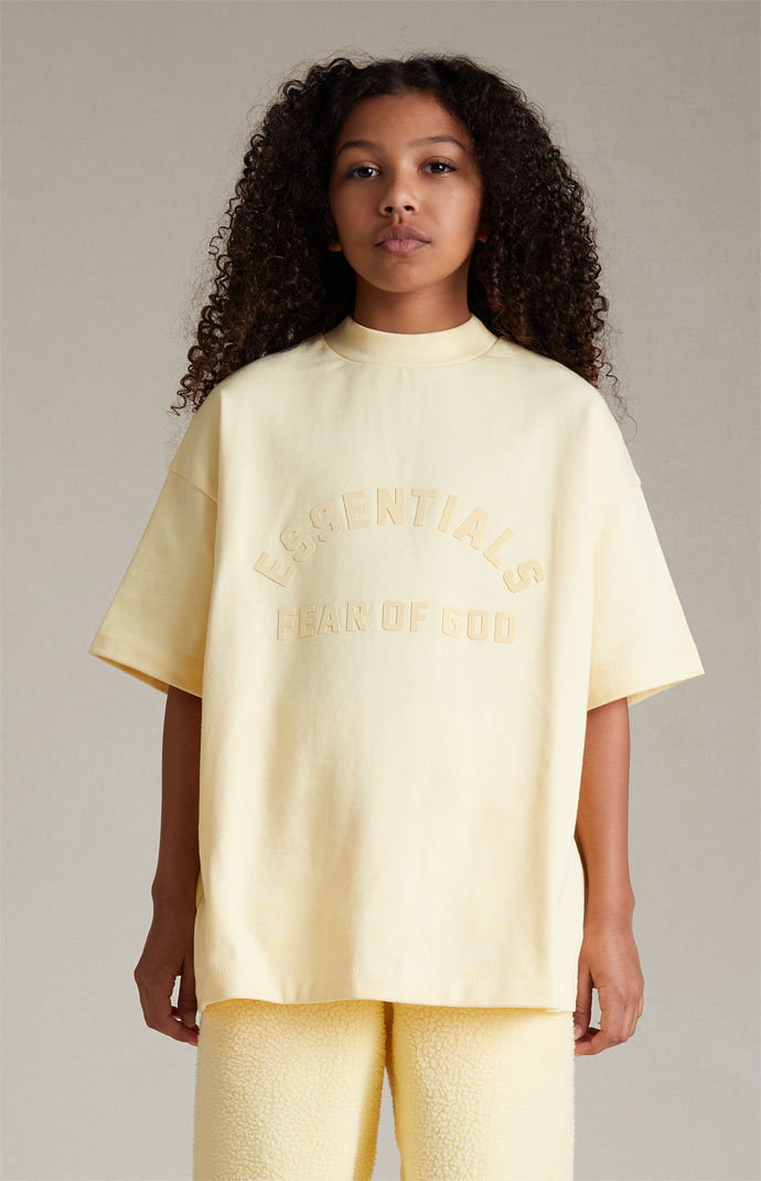 Fear of God Essentials Football Tee (Garden Yellow) - トップス