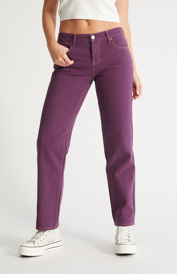 Pacsun purple pants best sale