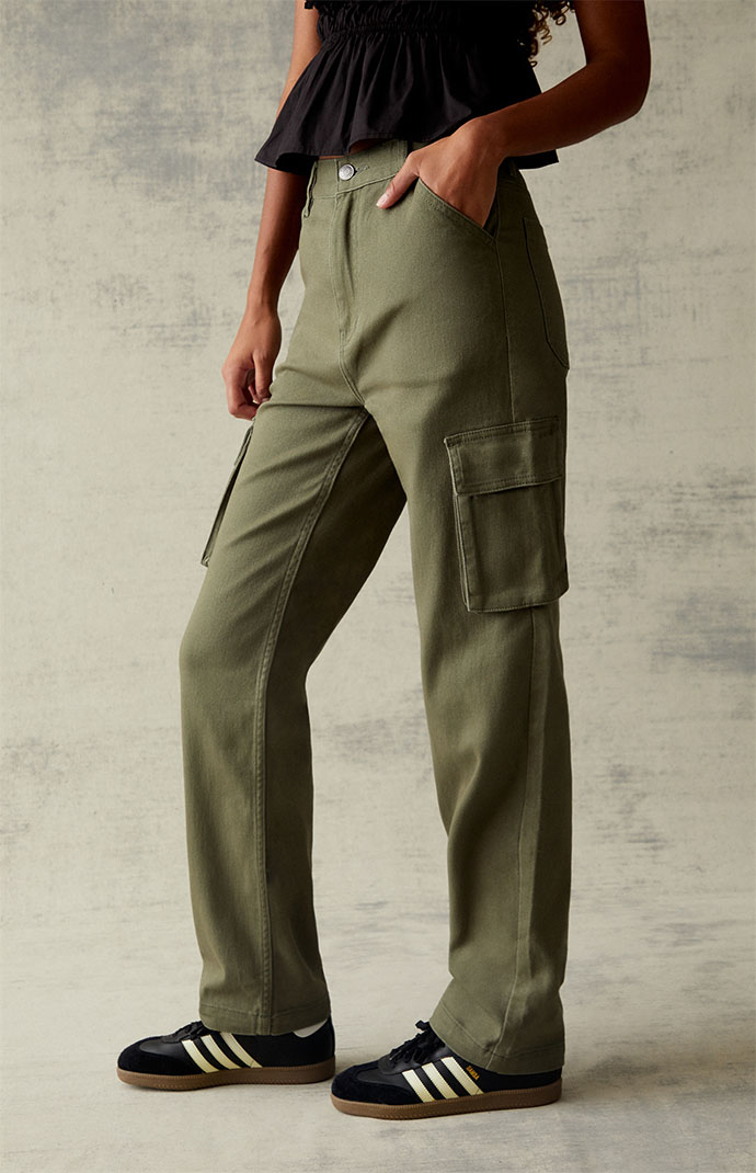Pacsun olive discount cargo pants