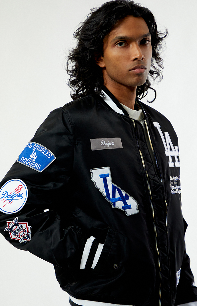 New Era x Alpha Industries LA Dodgers Bomber Jacket | PacSun