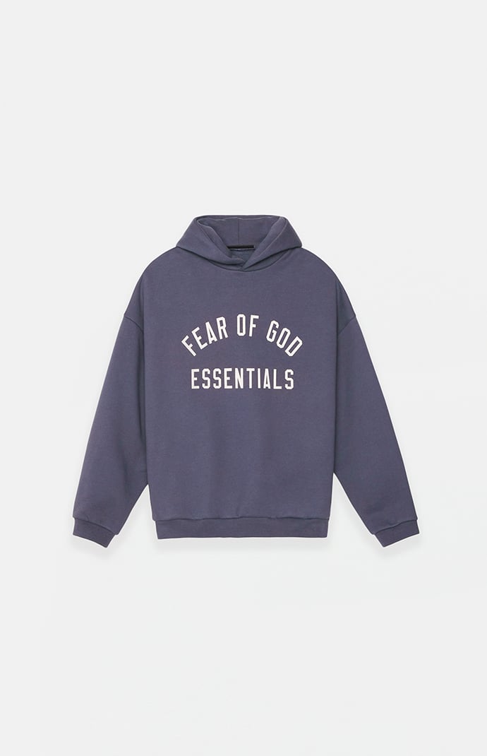 Fear of God Essentials Kids Marine Fleece Hoodie | PacSun