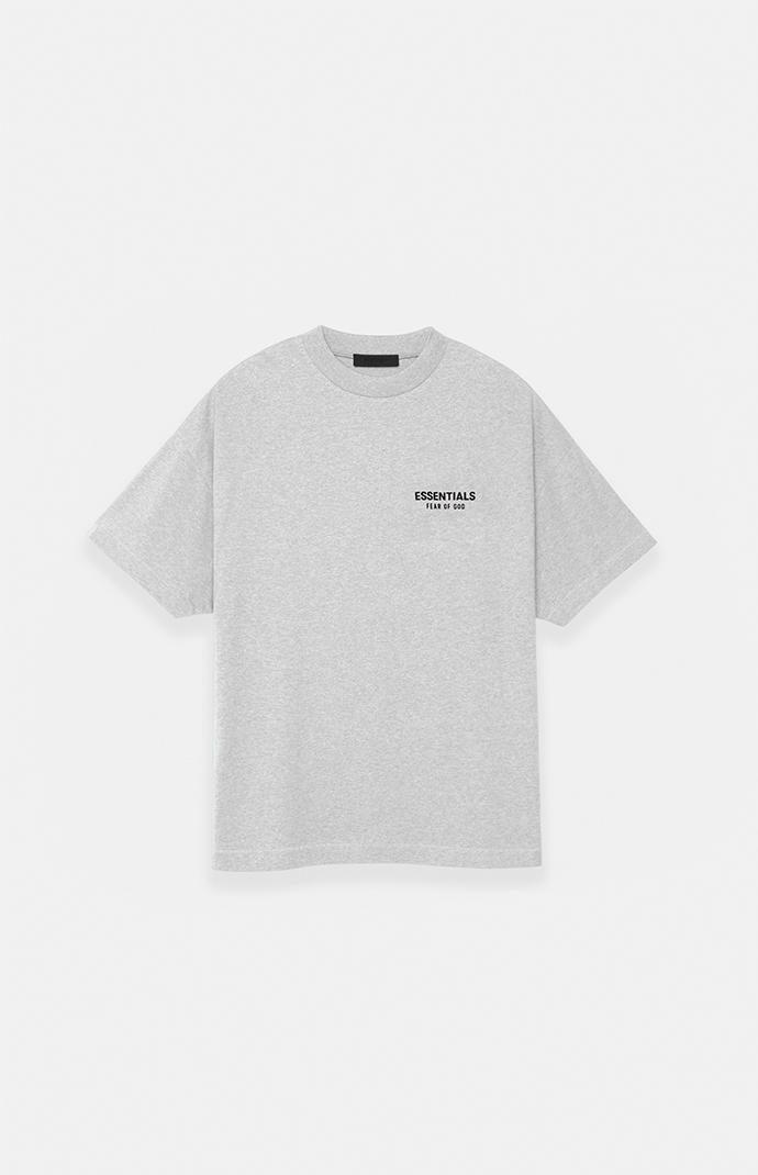 Fear of God Essentials Kids Light Heather Grey Crew Neck T
