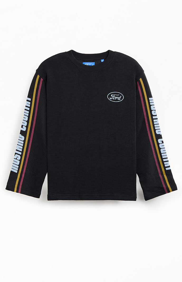 専用 22SS Ford Tee Saint Rage×Fuct 両袖プリ XL FORD Riders Long Sleeve Waffle Knit T-Shirt | Pacsun