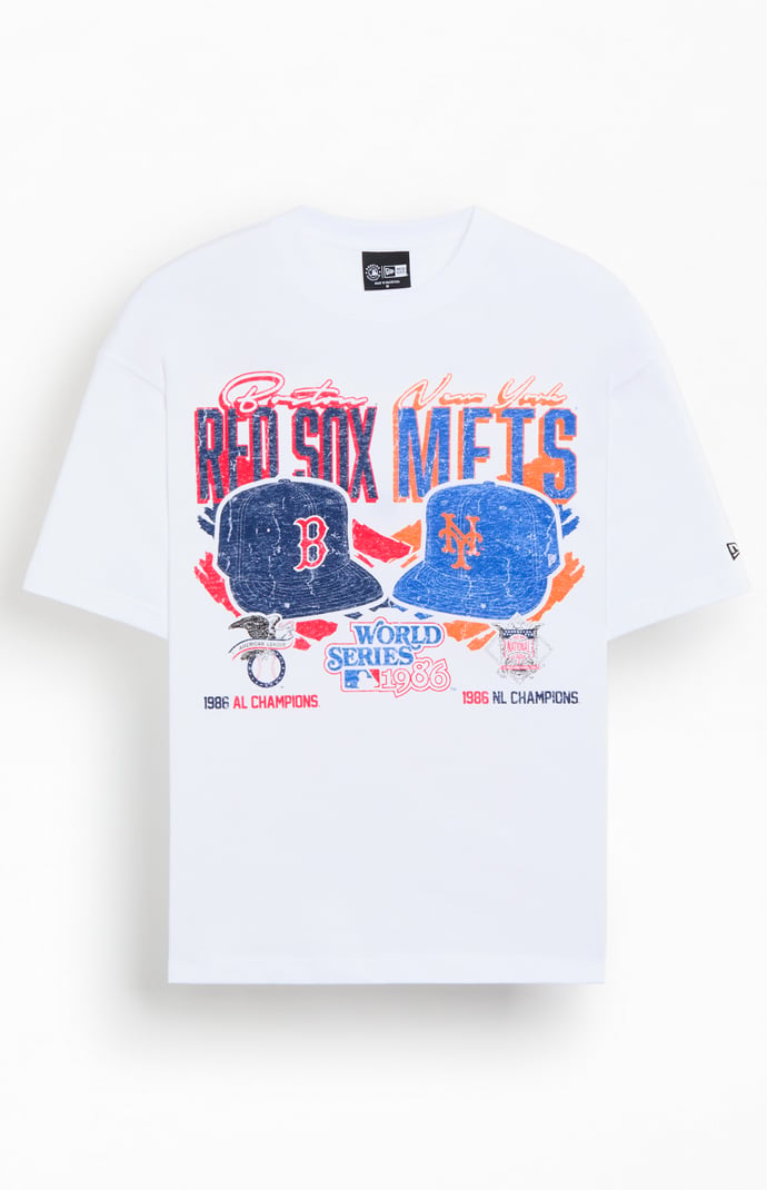 New Era Red Sox Vs Mets 1986 World Series T-Shirt | Pacsun