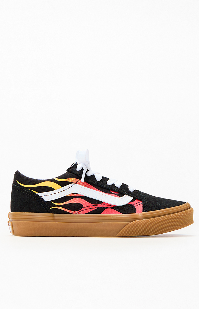 【Vans】☆スニーカー☆ REFLECTIVE FLAME OLD SKOOL SHOE VANS Reflective Flame Old Skool VN0005UFBMA - Shiekh