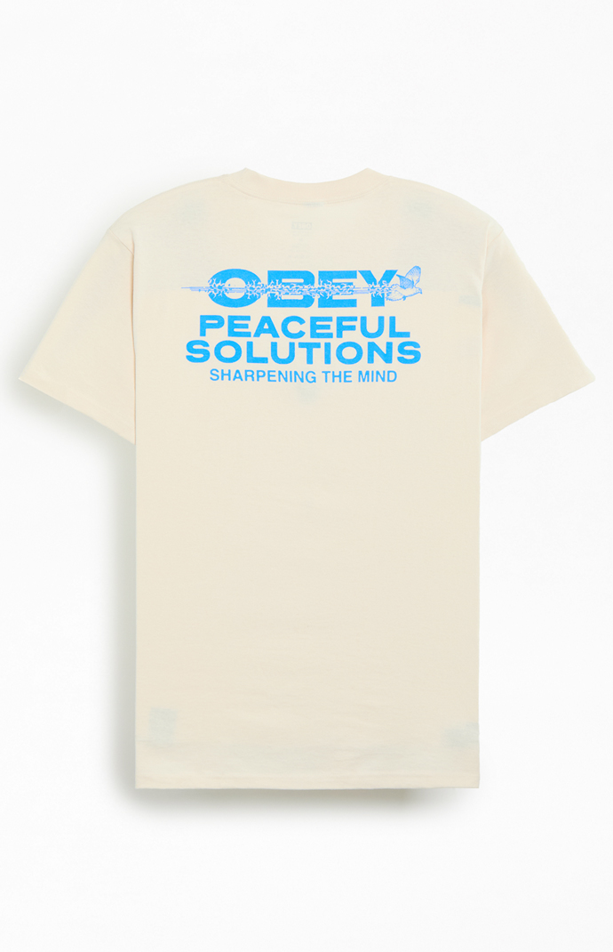 Obey Peaceful Solutions T-Shirt | Pacsun