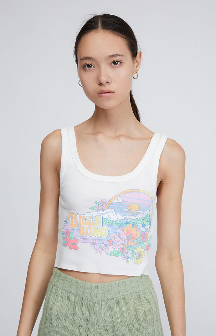 Flower tank top sales