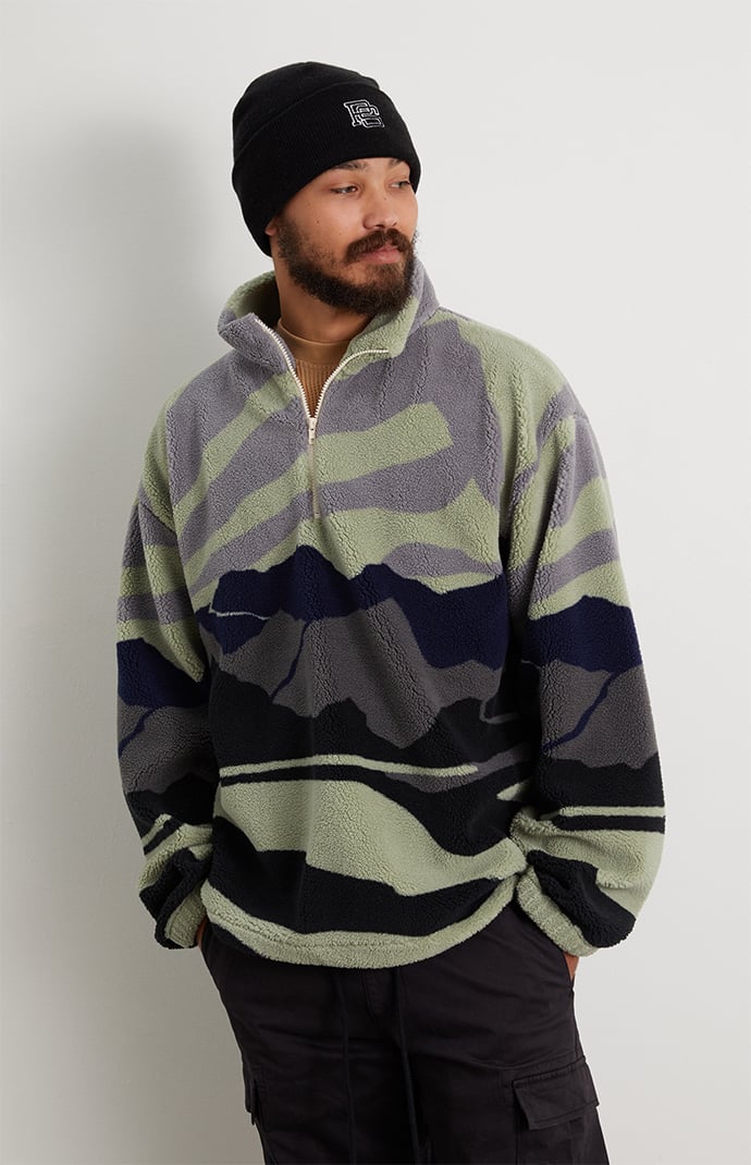 Quarter zip top pacsun