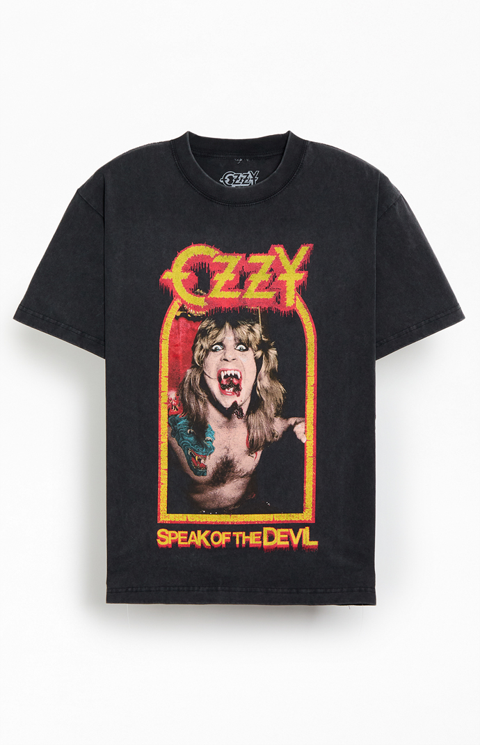 OZZY OSBOURNE ヴィンテージTシャツ Ozzy Osbourne Vampire Teeth Vintage Wash T-Shirt | PacSun
