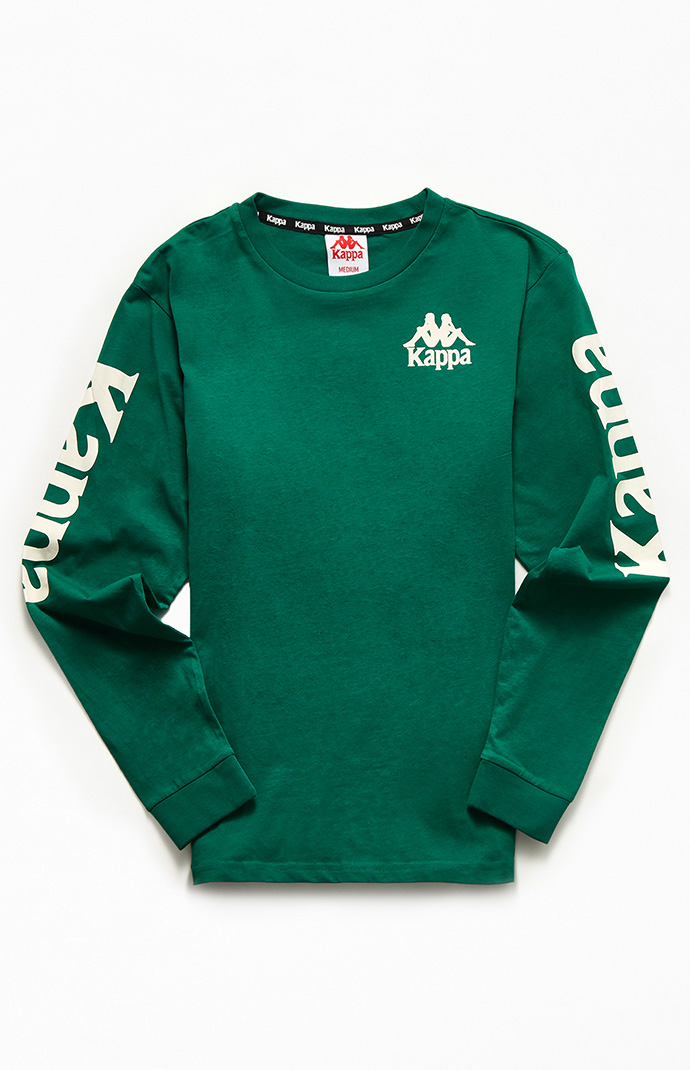 Green kappa long clearance sleeve