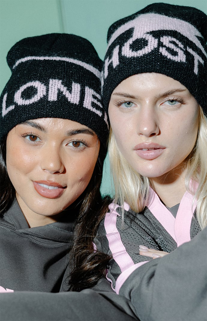 LONELY GHOST Ghostar Beanie | Pacsun display picture 1
