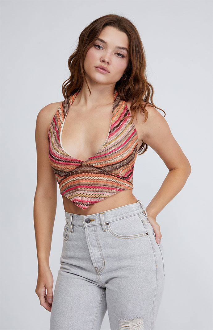 Urban Outfitters UO Out From Under Black Jackie Seamless Halter Bra Top  Small S - $29 - From Fried