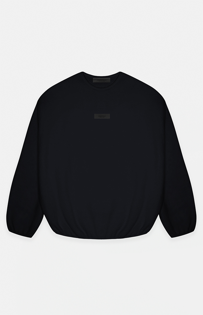 【ESSENTIALS】Essentials Crewneck/Jet Black(192BT232040F) 1224582_01.jpg.jpeg?width=750