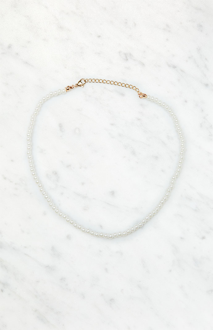 【a.neujac】The Pearl on the Sand necklace ★ ジョングク着用 Aqua Chalcedony, Freshwater Coin Pearl, Kingman Turquoise