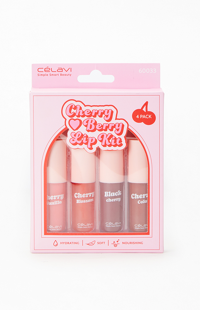CELAVI 4 Pack Cherry Berry Lip Oil Set | Pacsun
