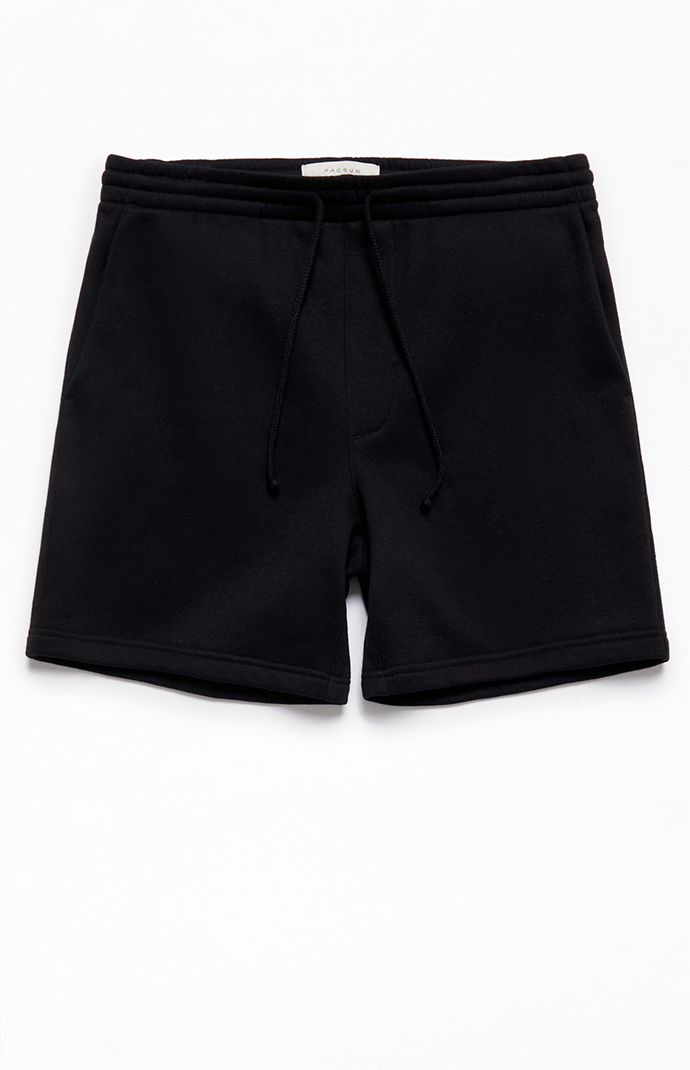 PacSun Fleece Black Sweat Shorts PacSun
