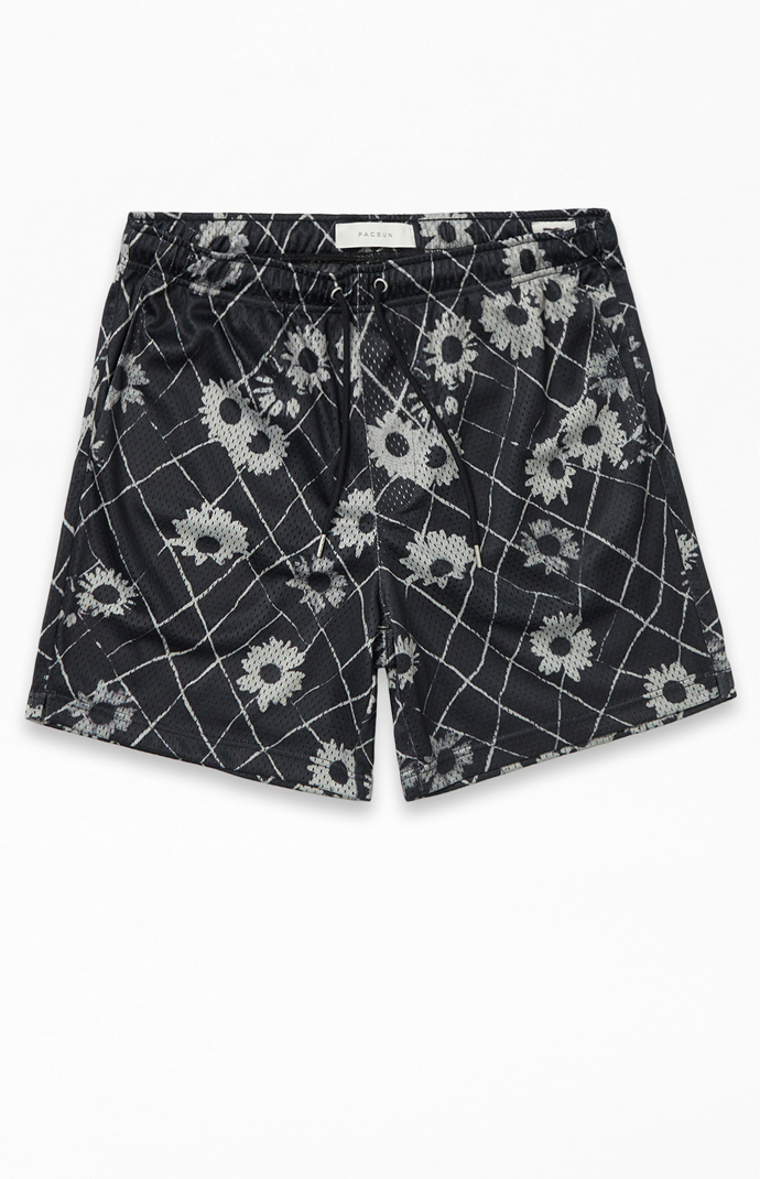 PacSun Printed Mesh Basketball Shorts PacSun