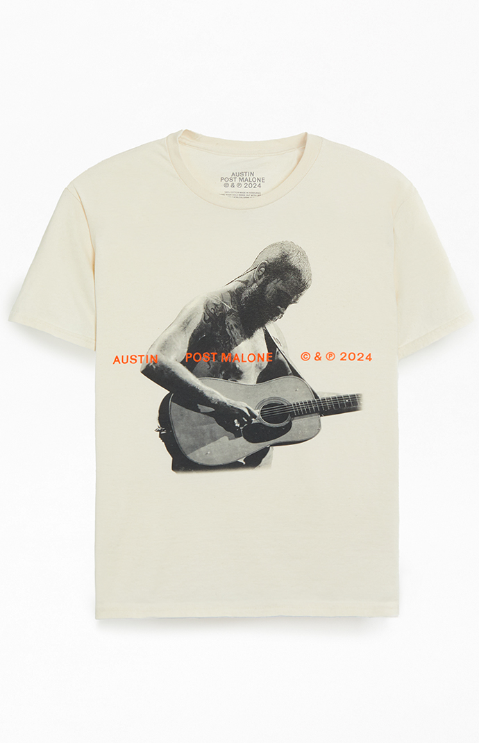 Post Malone Guitar T-Shirt | PacSun Post Malone Guitar T-Shirt | PacSun