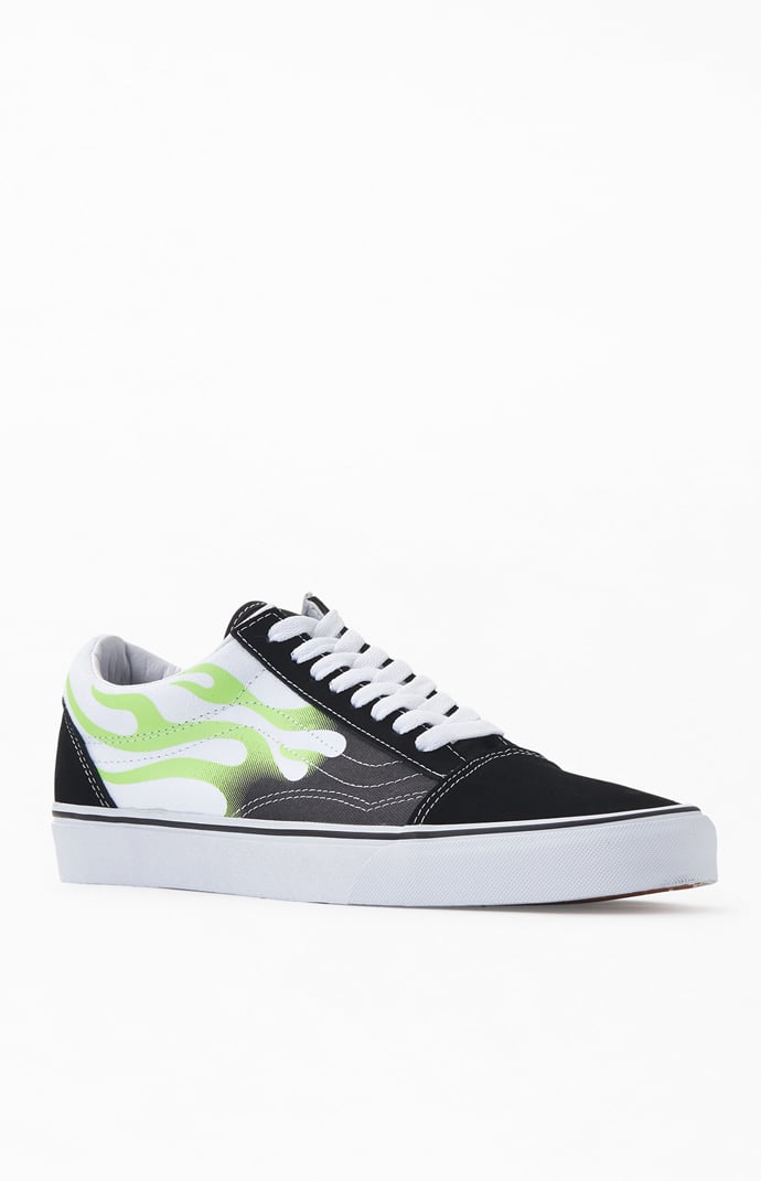 Vans Neon Flame Old Skool Shoes PacSun