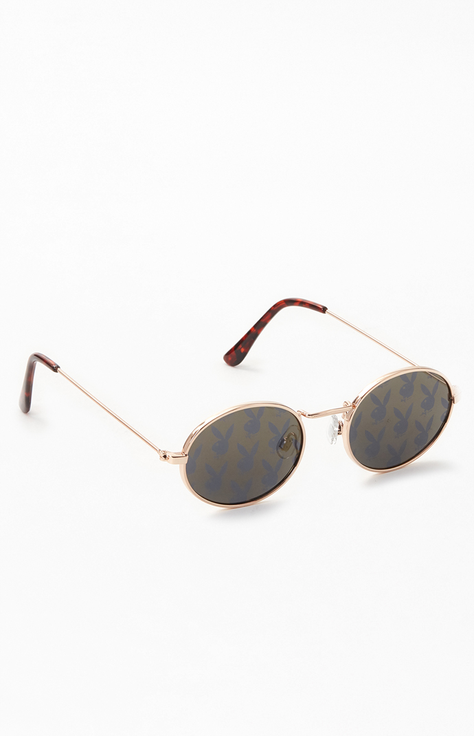 Playboy oval sunglasses clearance