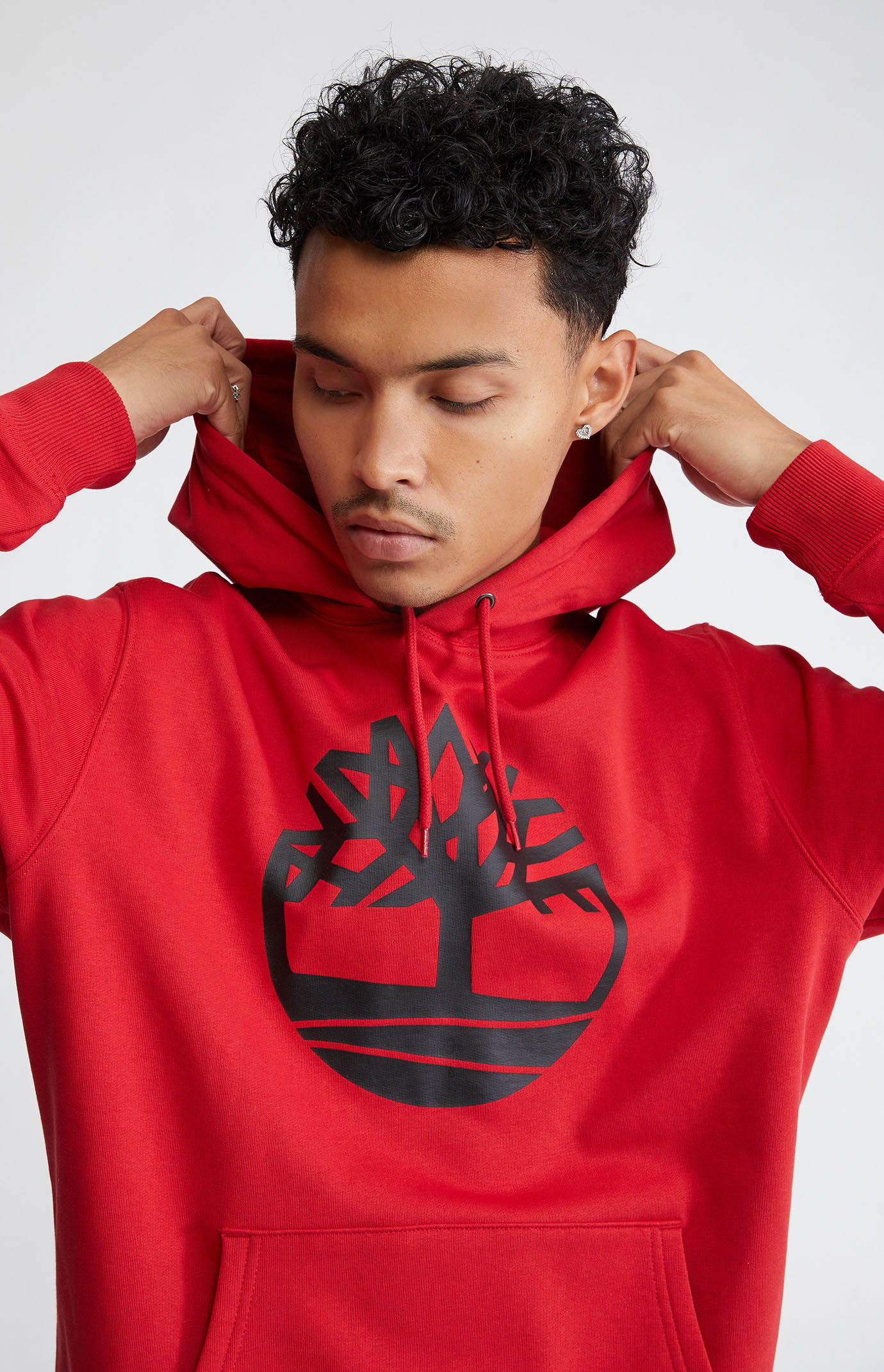 Timberland core tree logo hoodie top