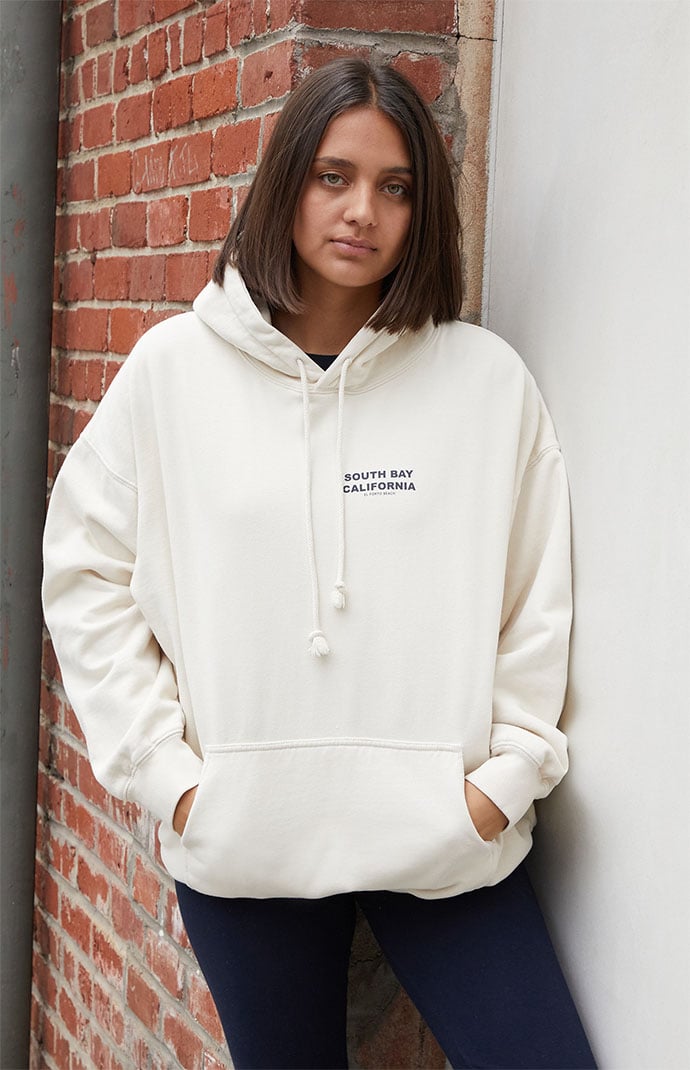 Pacsun x nasa patch white hot sale pullover hoodie