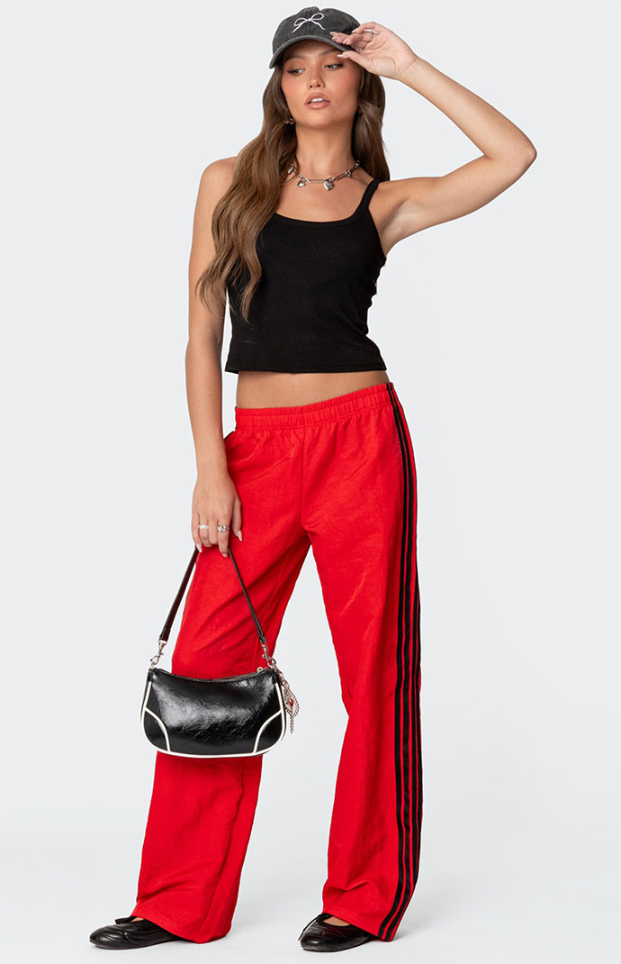 Edikted Felicity Nylon Track Pants | PacSun