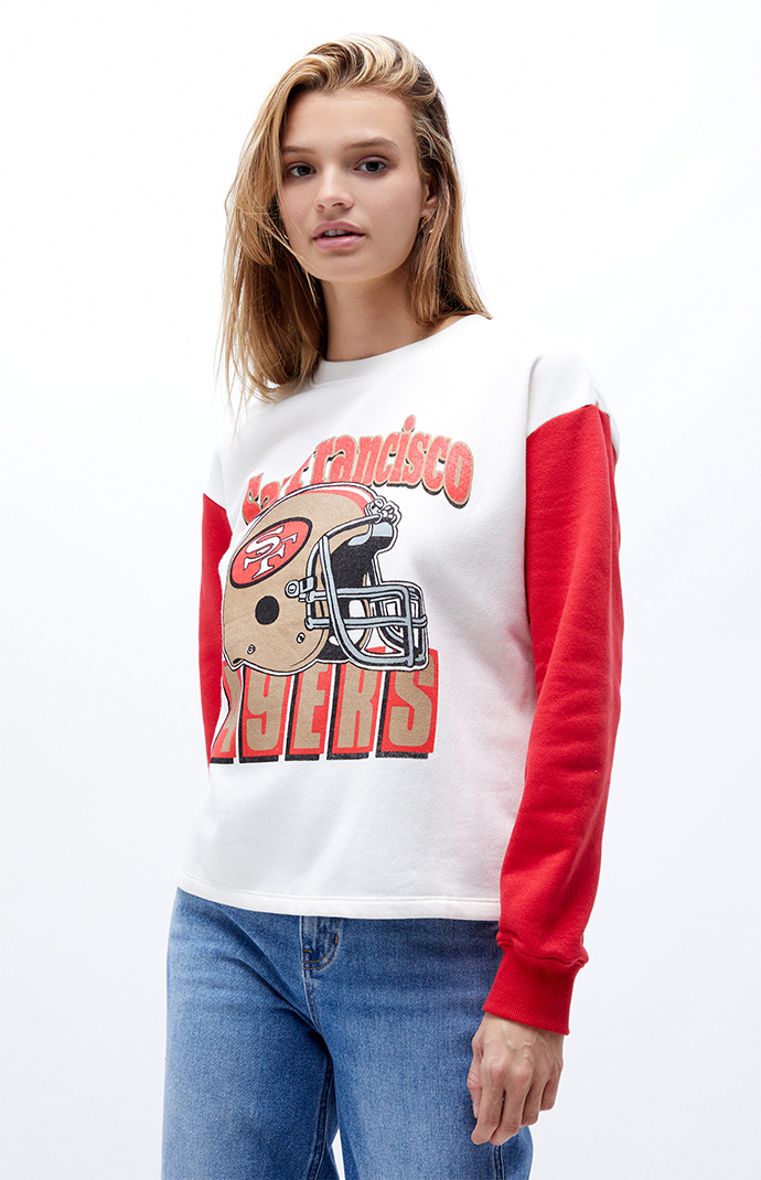 Junk Food San Francisco 49ers Contrast Crew Neck Sweatshirt | PacSun