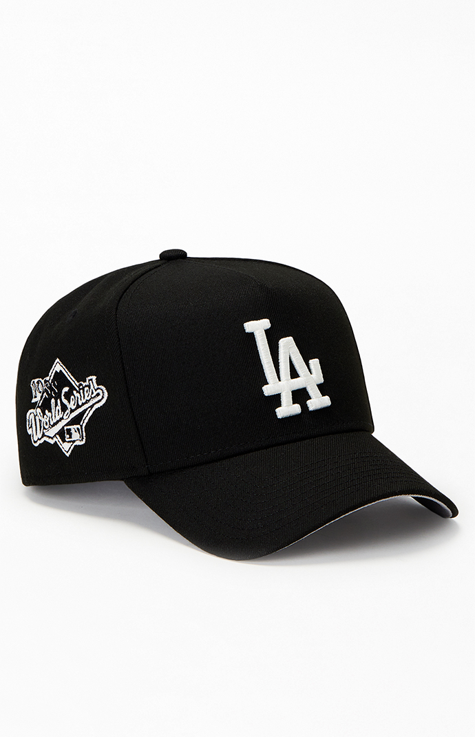 New Era Black LA Dodgers 9FORTY World Series Snapback Hat | PacSun