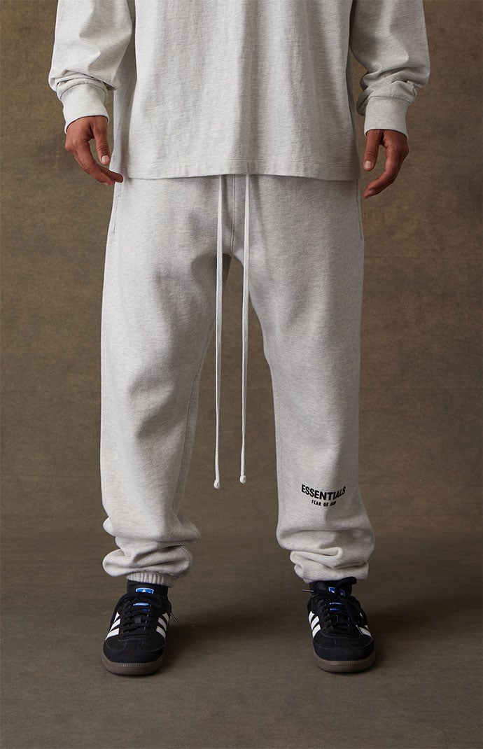 Fear of God Essentials Light Oatmeal Sweatpants