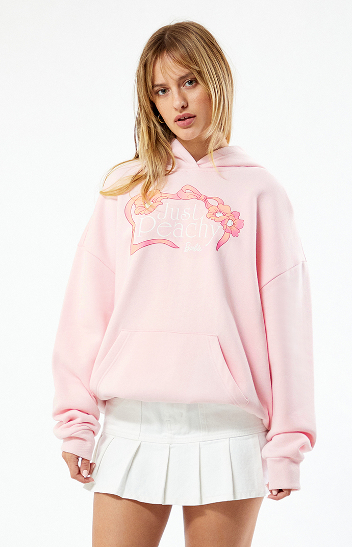 佐藤健さん♡ABYTS♡ SWEAT TOPS（ピンク） Barbie Just Peachy Hoodie | Pacsun