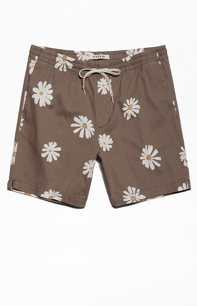 PacSun Daisy Volley Shorts PacSun